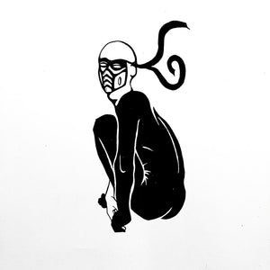 Ninja Mask Print